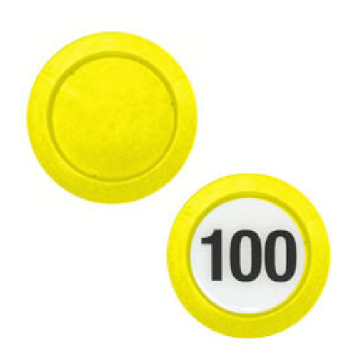 6″ Standard Golf Polymer/Rubber Tee Marker (Plain or Numbered)
