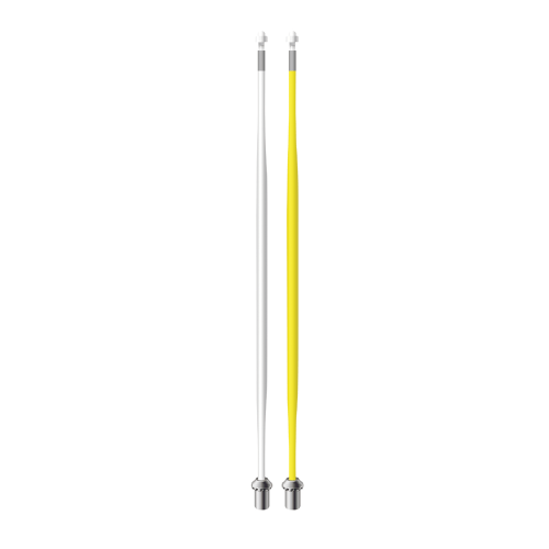 US Plain Flagpins 7.5ft Tapered Tournament
